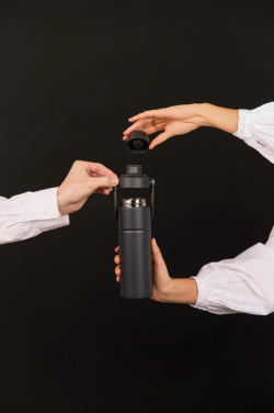 Logotrade promotional merchandise picture of: Baltimore trek RCS recycled SS bottle 600 ML