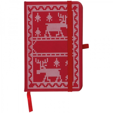 Logo trade promotional gift photo of: A6 Notebook with Christmas design