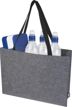 Logo trade promotional products picture of: Felta GRS recycled felt gusset tote bag 20L