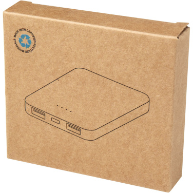 Logo trade corporate gifts image of: Asama 5000 mAh Type-C recycled plastic power bank