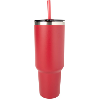 Logotrade promotional merchandise picture of: Sydney 1200 ml copper vacuum insulated tumbler with straw