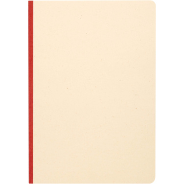 Logo trade advertising product photo of: Liliana A5 sugarcane and RPET soft cover notebook