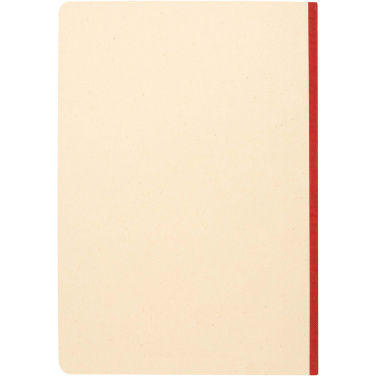Logo trade promotional merchandise picture of: Liliana A5 sugarcane and RPET soft cover notebook