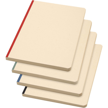 Logotrade promotional giveaway picture of: Liliana A5 sugarcane and RPET soft cover notebook