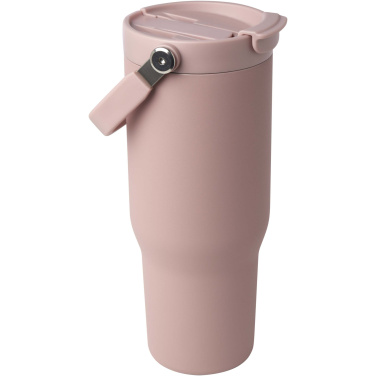 Logo trade promotional gifts image of: Bronx 900 ml RCS recycled stainless steel copper vacuum insulated tumbler with dual function lid
