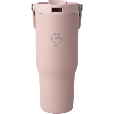 Logotrade corporate gift picture of: Bronx 900 ml RCS recycled stainless steel copper vacuum insulated tumbler with dual function lid