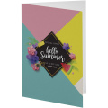 Herald A6 greeting card, White