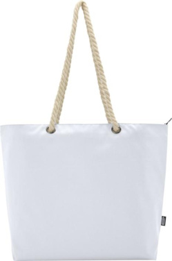 Logotrade promotional giveaway picture of: Panama GRS recycled beach cooler tote bag with cord handles