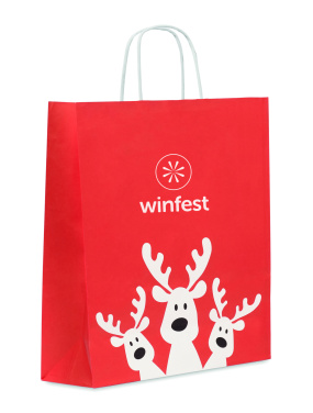 Logo trade promotional gift photo of: Gift paper bag large