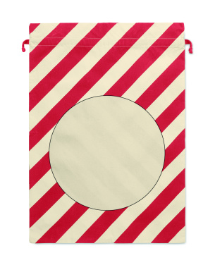 Logo trade promotional giveaway photo of: Large Santa cotton bag