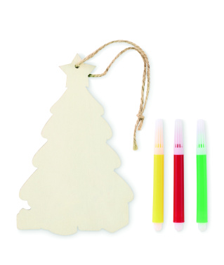 Logotrade promotional gift picture of: Christmas tree ornament