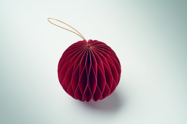 Logo trade corporate gift photo of: Foldable  XMAS bauble hanger