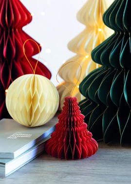 Logo trade promotional item photo of: Christmas paper tree hanger