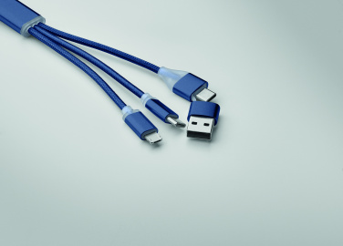 Logo trade promotional products picture of: 4 in 1 charging cable type C