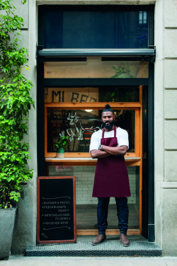 Logo trade corporate gift photo of: Organic cotton apron 240 gr/m²