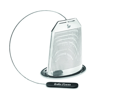 Logo trade promotional giveaways image of: Tea infuser in stainless steel