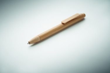 Logotrade promotional giveaway picture of: Bamboo automatic ball pen