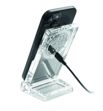 Logotrade advertising product picture of: Acrylic wireless charger 15W