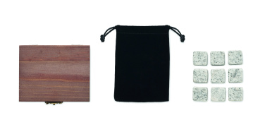 Logotrade promotional product image of: 9 stone ice cube set in box