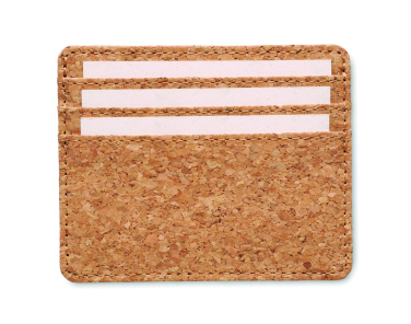 Logo trade promotional items picture of: Cork cardholder with RFID