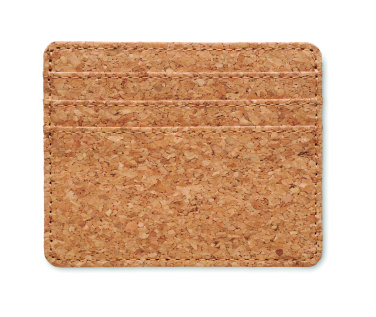 Logo trade business gift photo of: Cork cardholder with RFID