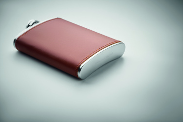 Logo trade advertising product photo of: Slim hip flask 200 ml