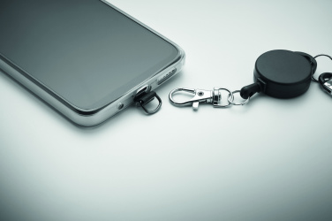 Logo trade promotional gift photo of: Retractable phone holder