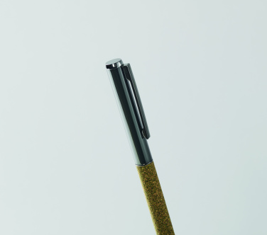 Logo trade promotional products image of: Twist metal ballpen in box