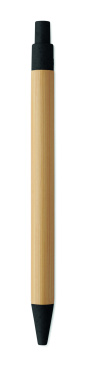 Logotrade promotional product picture of: Push button ball pen in bamboo