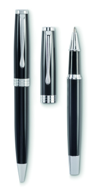 Logo trade promotional giveaway photo of: Ball pen and roller set
