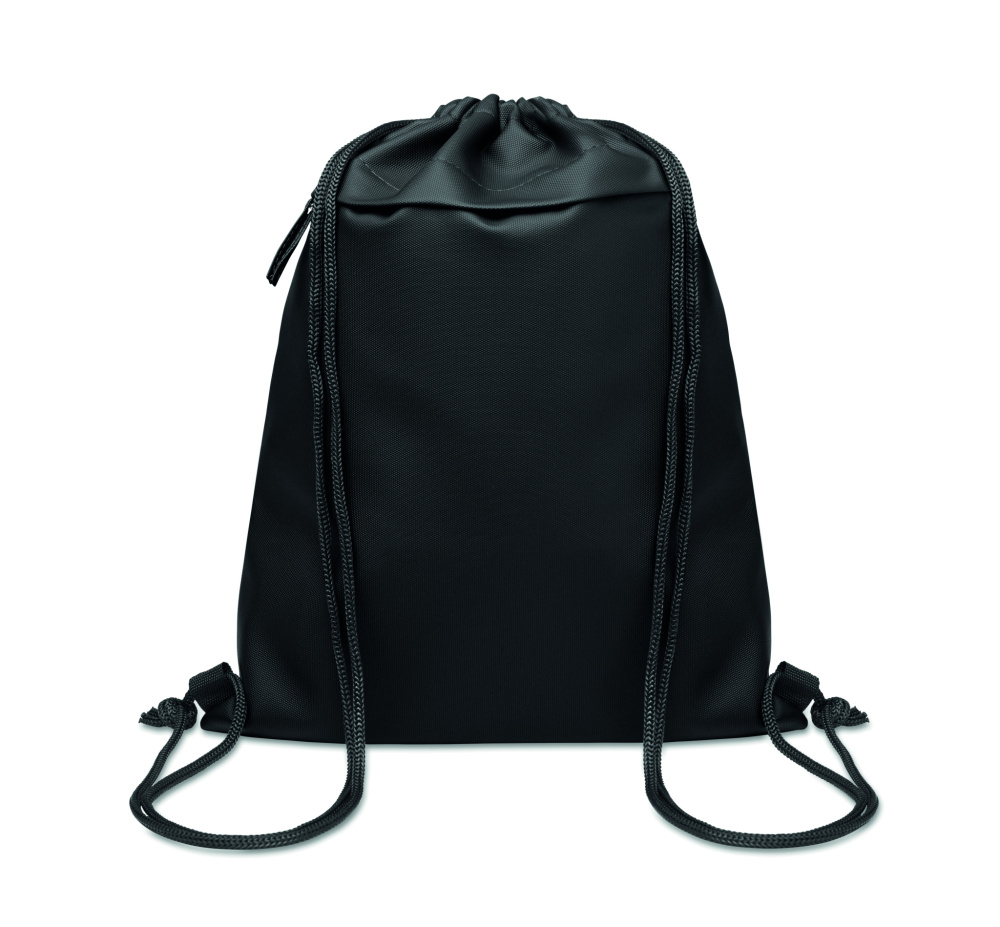 Logotrade corporate gift image of: Drawstring bag in 600D RPET