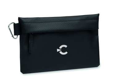 Logotrade promotional giveaway image of: Organizer pouch in 600D RPET