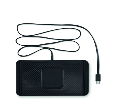 Logo trade promotional gifts image of: Pad car wireless charger 15W