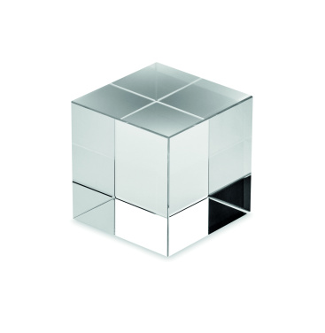 Logotrade business gift image of: Glass cube award