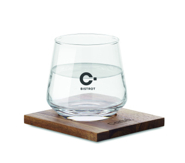 Logo trade promotional items picture of: Whisky short drink glass set