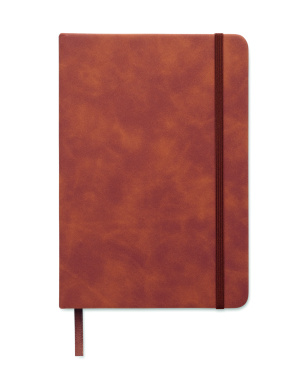 Logo trade promotional items image of: A5 smokey PU notebook