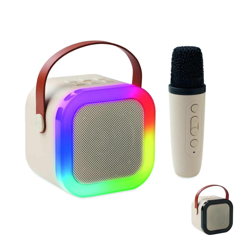 Logo trade promotional merchandise picture of: Karaoke set speaker