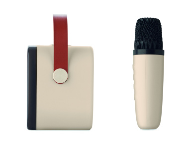 Logo trade promotional gift photo of: Karaoke set speaker