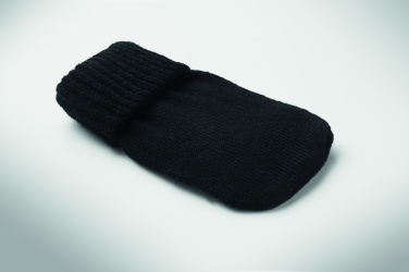 Logo trade promotional products image of: Hand warmer knitted polyester