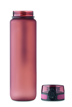 Logo trade promotional merchandise photo of: Sports water bottle RPET 1L