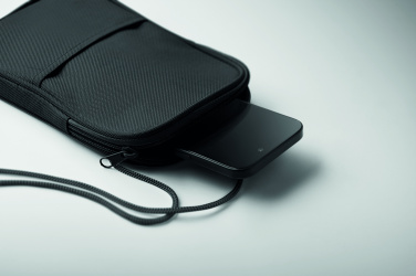 Logotrade advertising products photo of: RPET cross body travel pouch