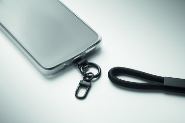 Logo trade corporate gift photo of: Charging phone wrist strap 60W