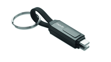 Logotrade promotional giveaway image of: 60W charging cable keyring