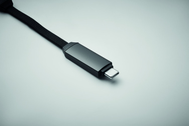 Logo trade corporate gift photo of: 60W charging cable keyring