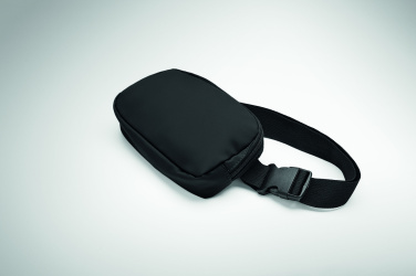Logo trade promotional items image of: Waist bag in 210D polyester