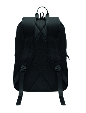 Logo trade promotional merchandise image of: 15" soft PU laptop backpack