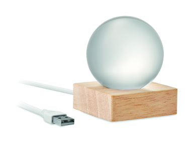 Logotrade promotional merchandise picture of: LED glass ball