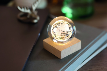 Logotrade corporate gift image of: LED globe glass ball
