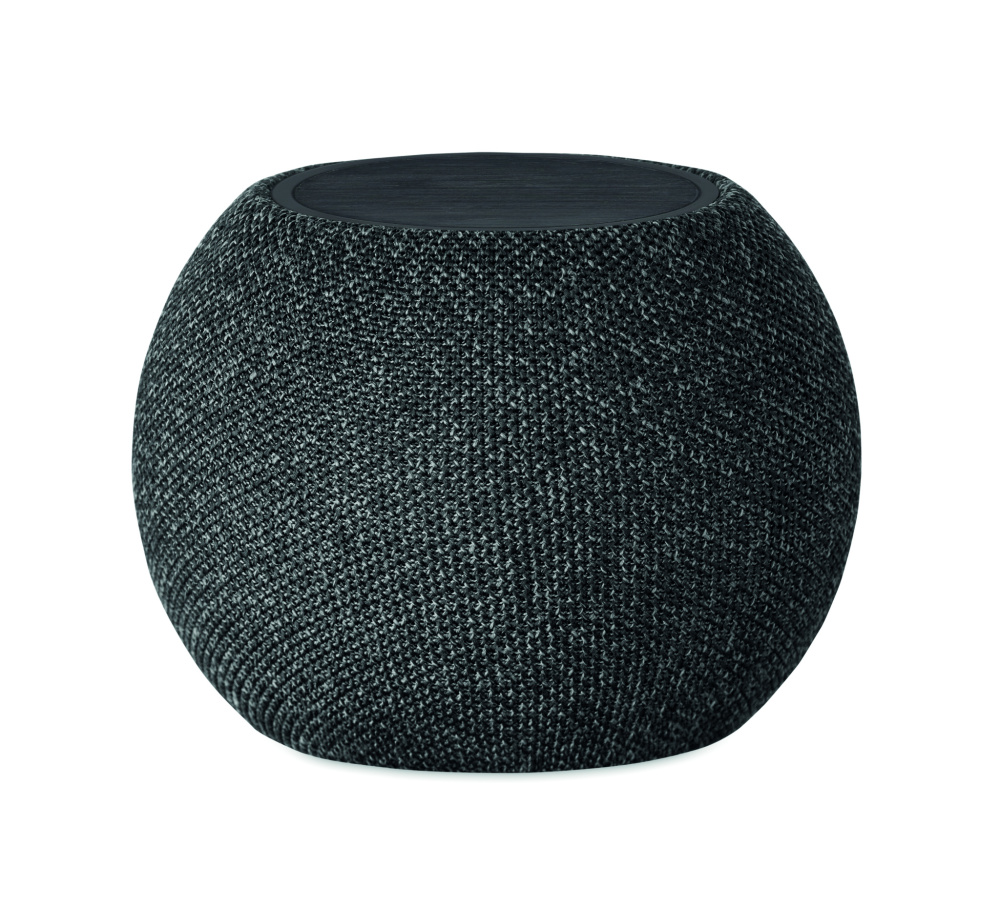 Logo trade promotional gifts picture of: 15W wireless charger speaker