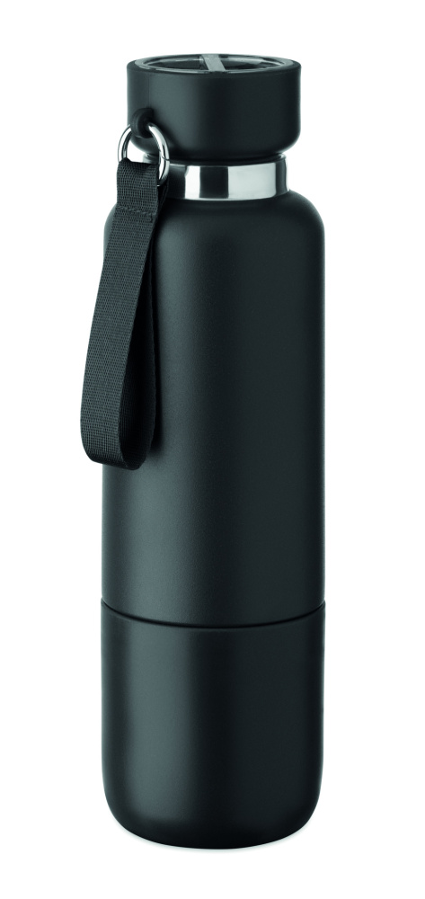 Logo trade corporate gifts picture of: Double wall bottle 500ml